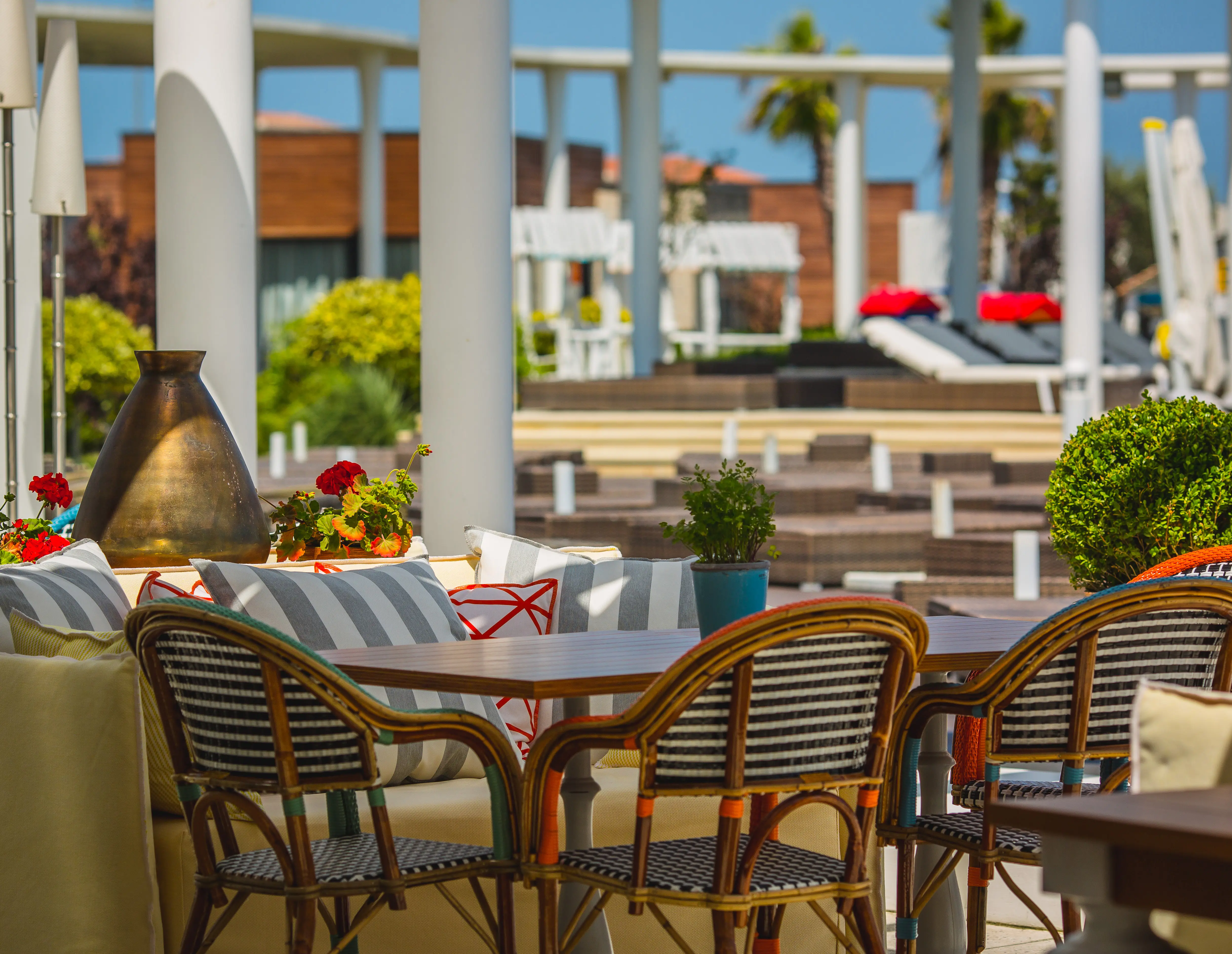 Outdoor Restaurant Bar Stools