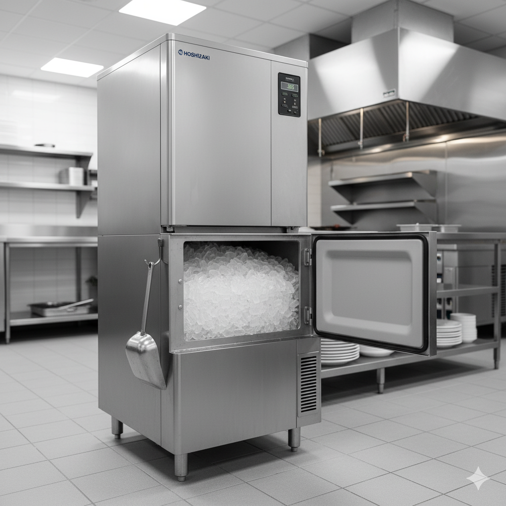 Ice Machines with Bins