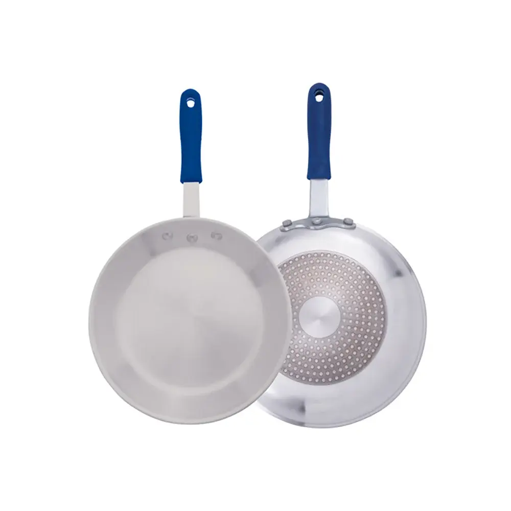 Winco AFPI-10H 10" Aluminum Frying Pan w/ Solid Silicone Handle