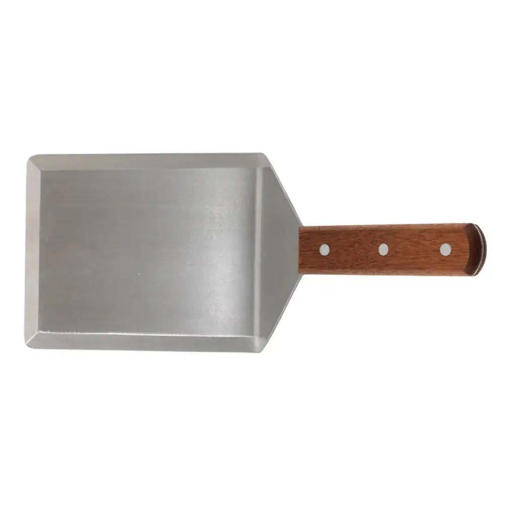 Winco TN56 Tuner - 5x6" Blade, Wooden Handle