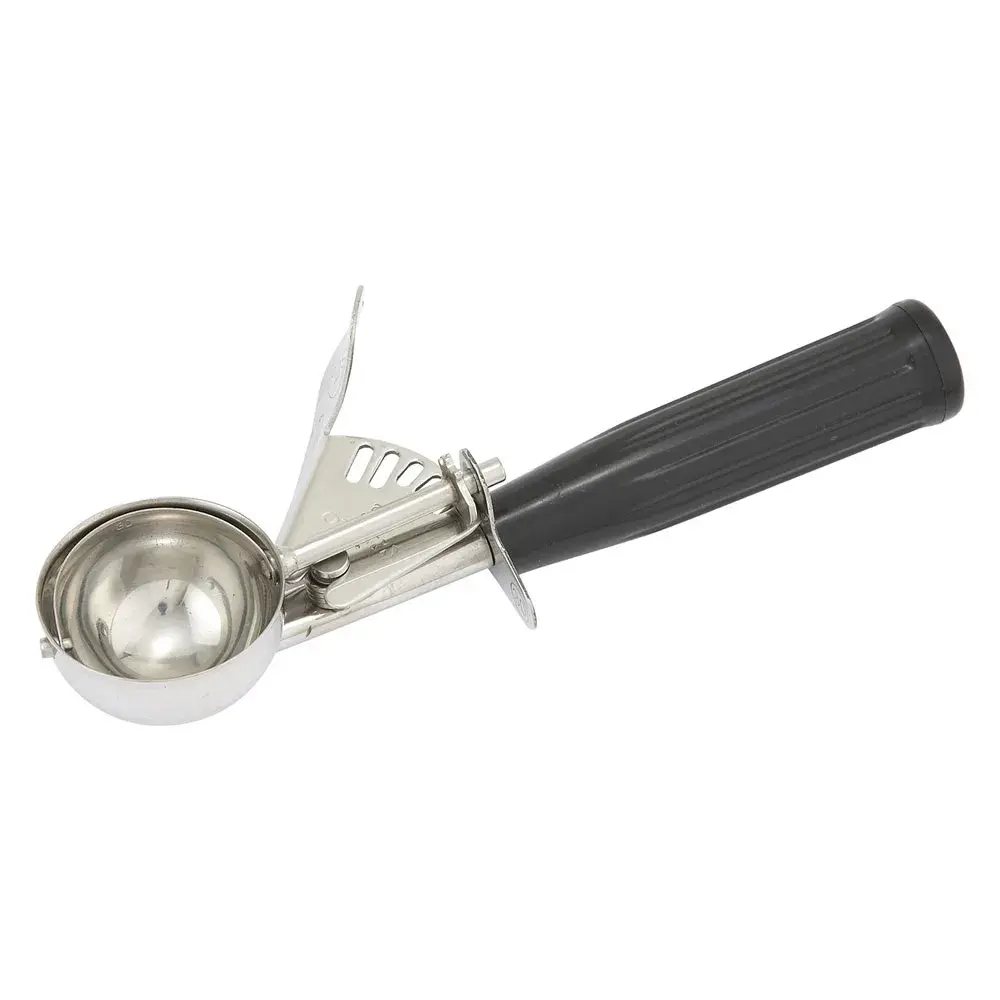 Winco ICD-30 Black #30 Disher - 1.25 oz