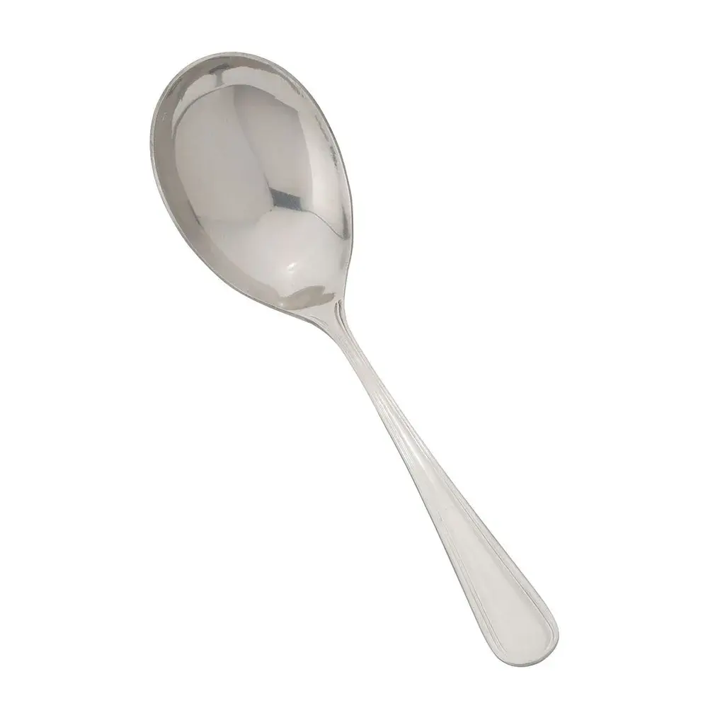 Winco 0030-21 Serving Spoon, Large Bowl, 18/8 Stainless Steel, Extra Heavy, Shangarila