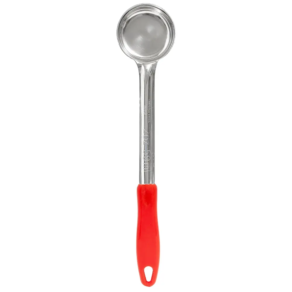 Winco FPS-2 2 oz Food Portioner, One-Piece, Solid, Red