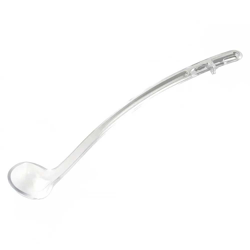 Winco CVLD-13C 1 oz Curv™ Ladle - Plastic, Clear