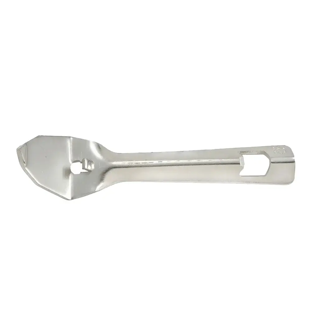 Winco CO-302 7" Bottle Opener/Can Punch, Stainless