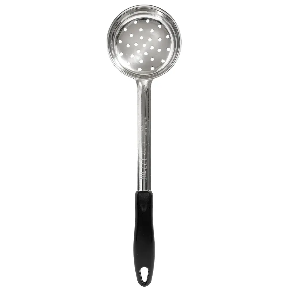 Winco FPP-6 6 oz Food Portioner, One-Piece, Perforated, Black