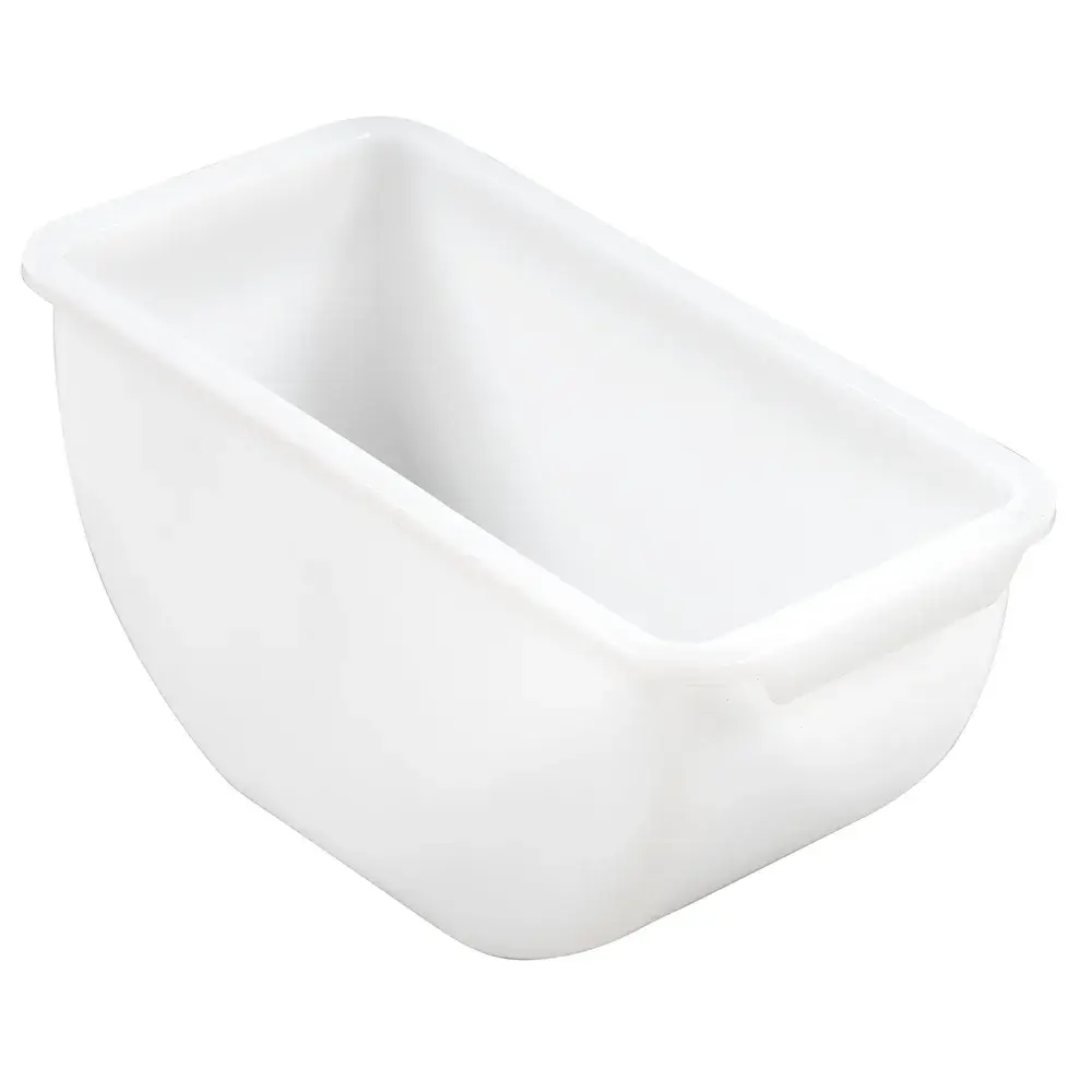 Winco CDP-1P 1/2 qt Bar Garnish Tray Insert - White