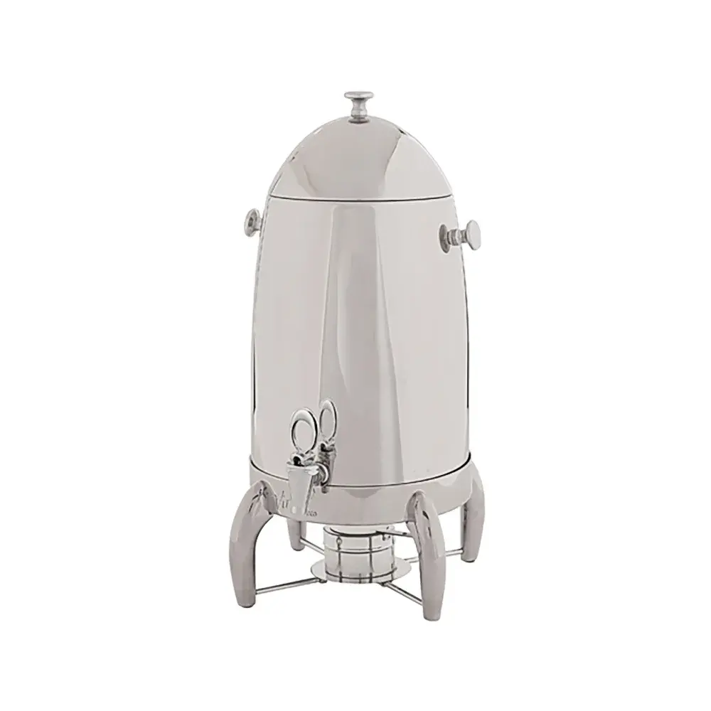Winco 905B 5 gal Medium Volume Dispenser Coffee Chafer Urn w/ 1 Tank, Chafing Fuel
