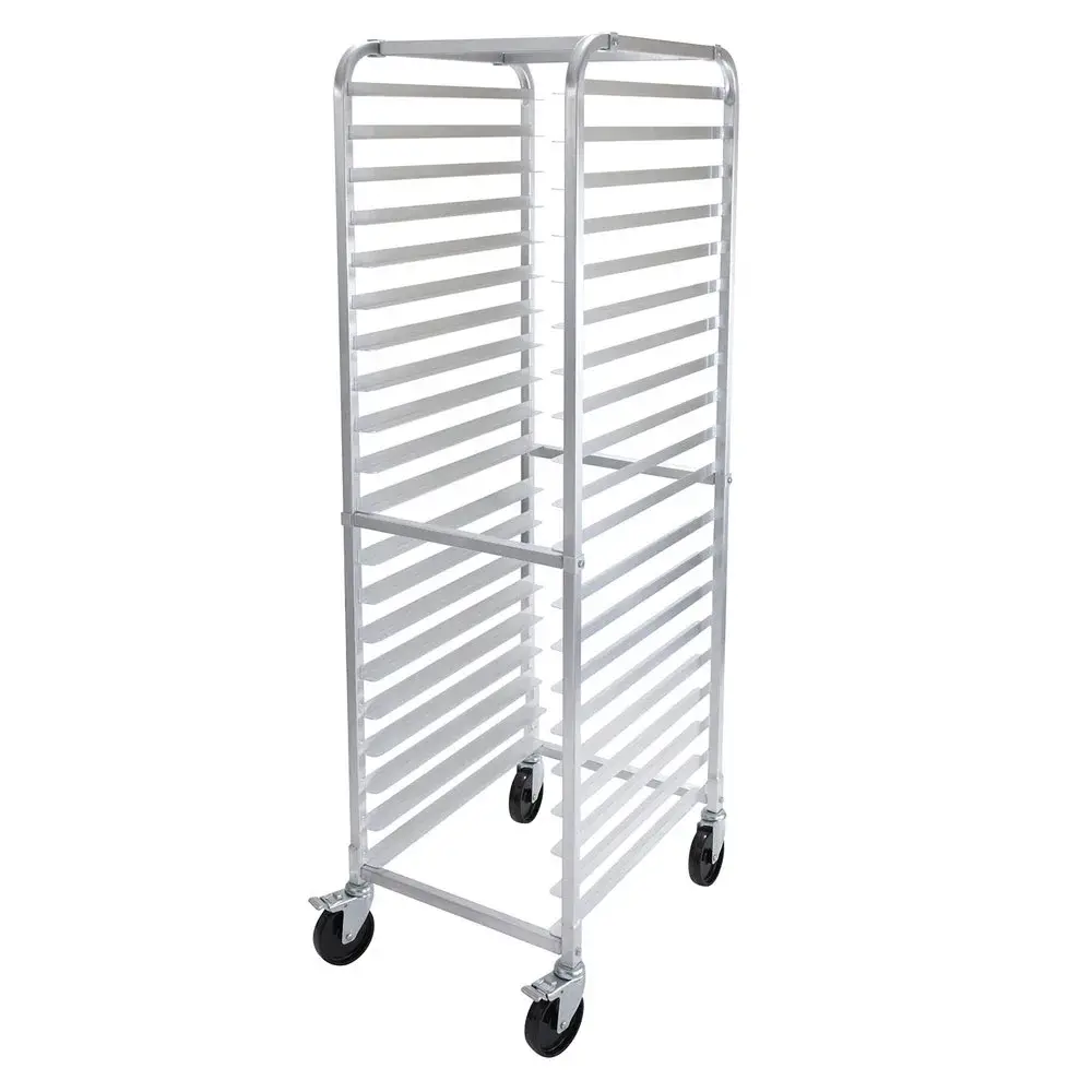 Winco ALRK-20BK 20 1/4"W 20 Sheet Pan Rack w/ 3" Bottom Load Slides