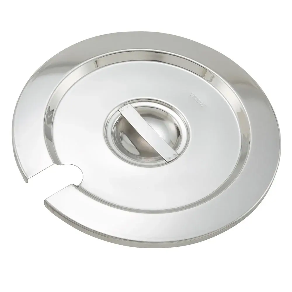 Winco INSC-7M Inset Cover for 7 qt - Heavy Weight Stainless Steel