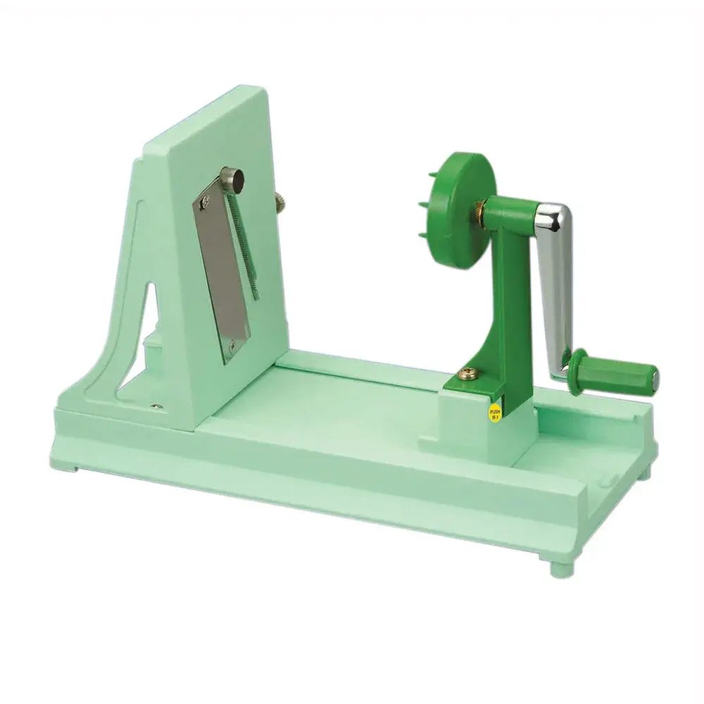 Winco VTS-3G Plastic Spiral Food Slicer, Vegetables, Manual
