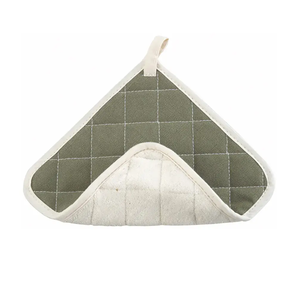 Winco PH-8B Pot Holder w/ Terry & Flame Retardant Materials, 8 x 8"