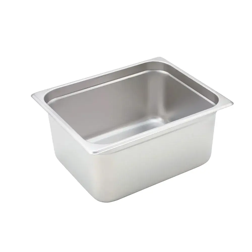Winco SPJH-206 Half Size Steam Pan, Stainless