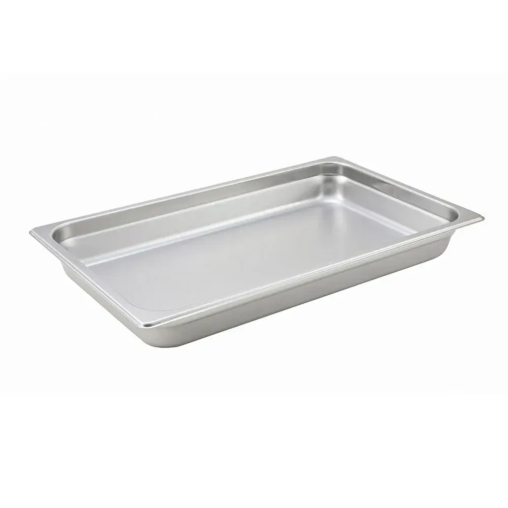 Winco SPJH-102 Full Size Steam Pan, Stainless