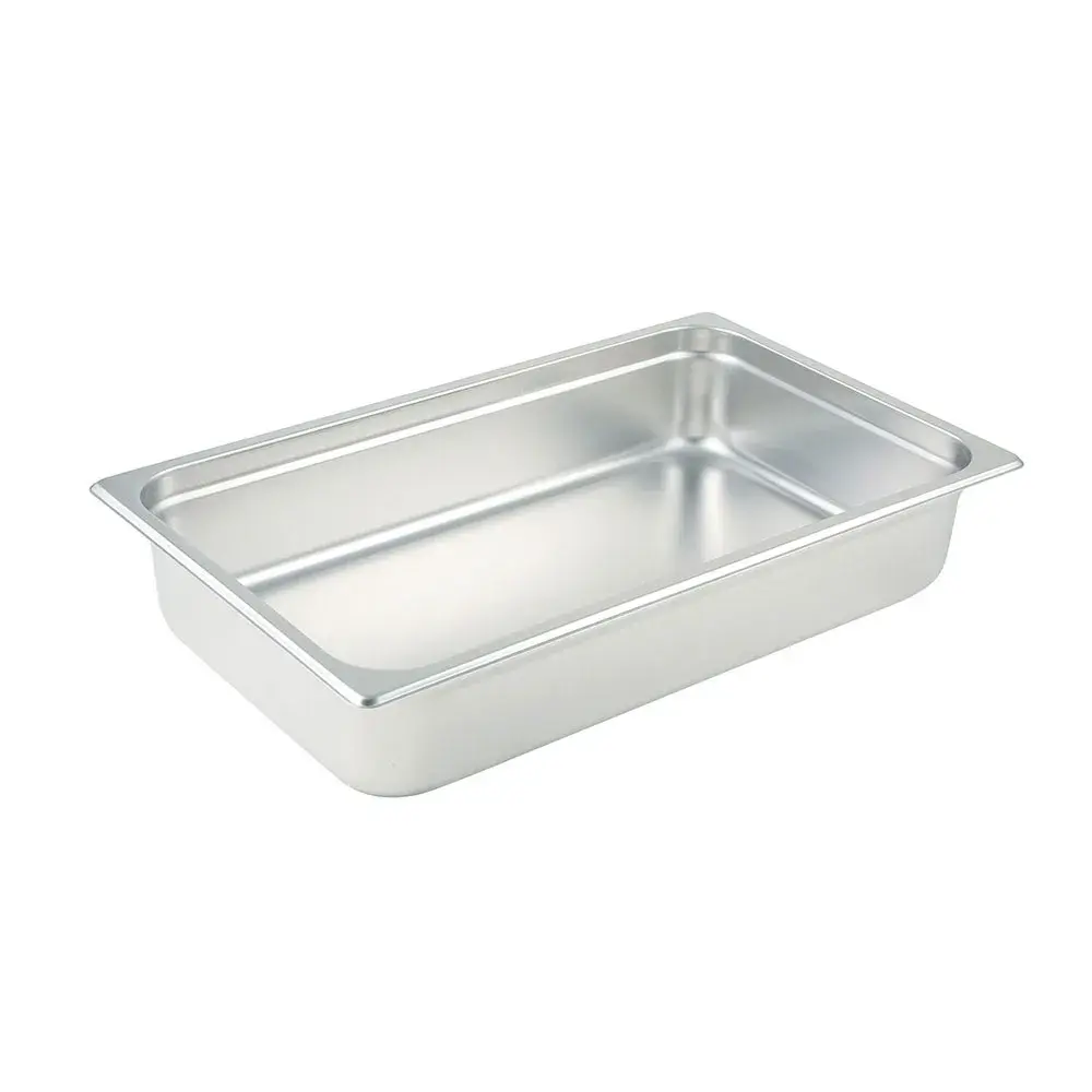 Winco SPJM-104 Full Size Steam Pan, Stainless