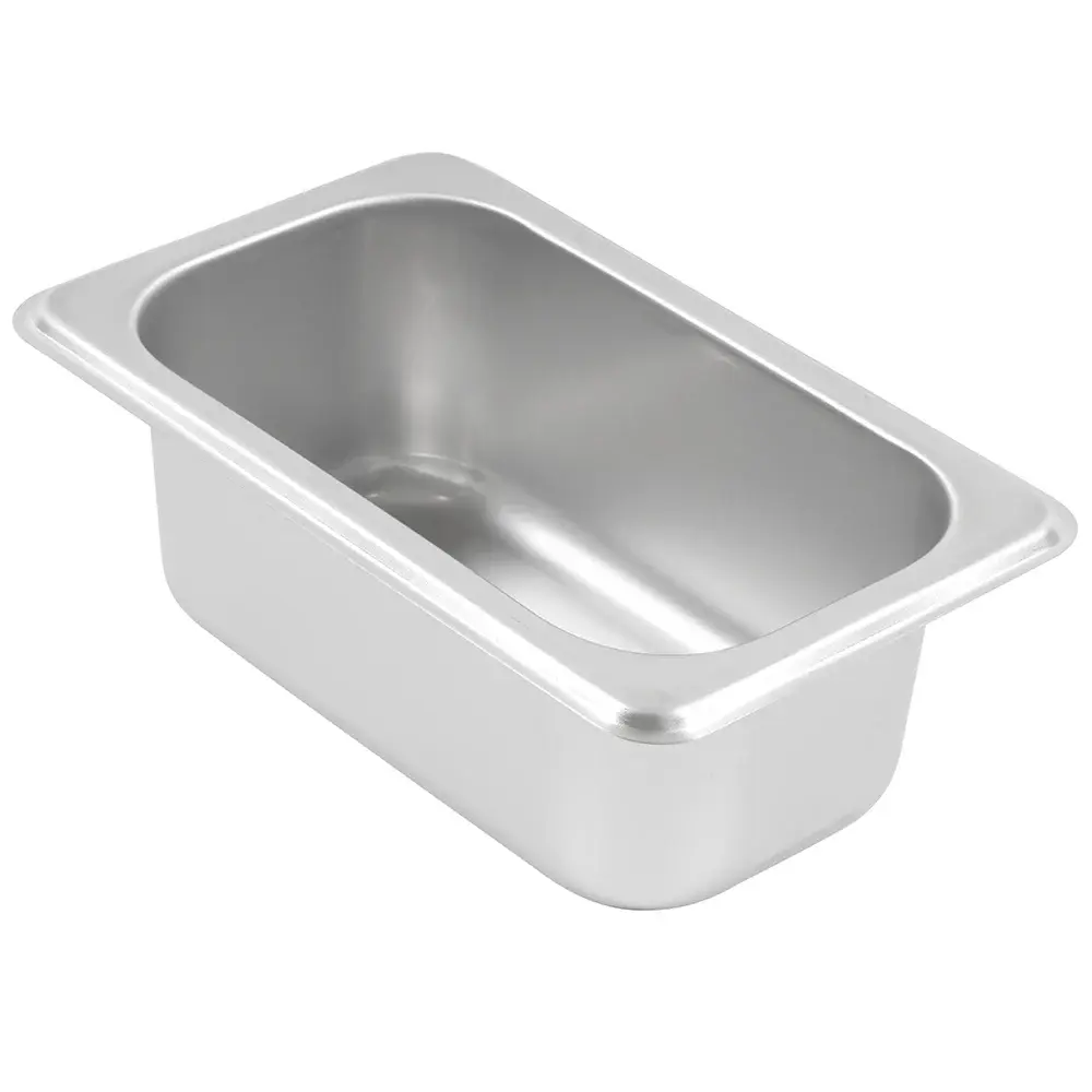 Winco SPN2 Ninth Size Steam Pan, Stainless
