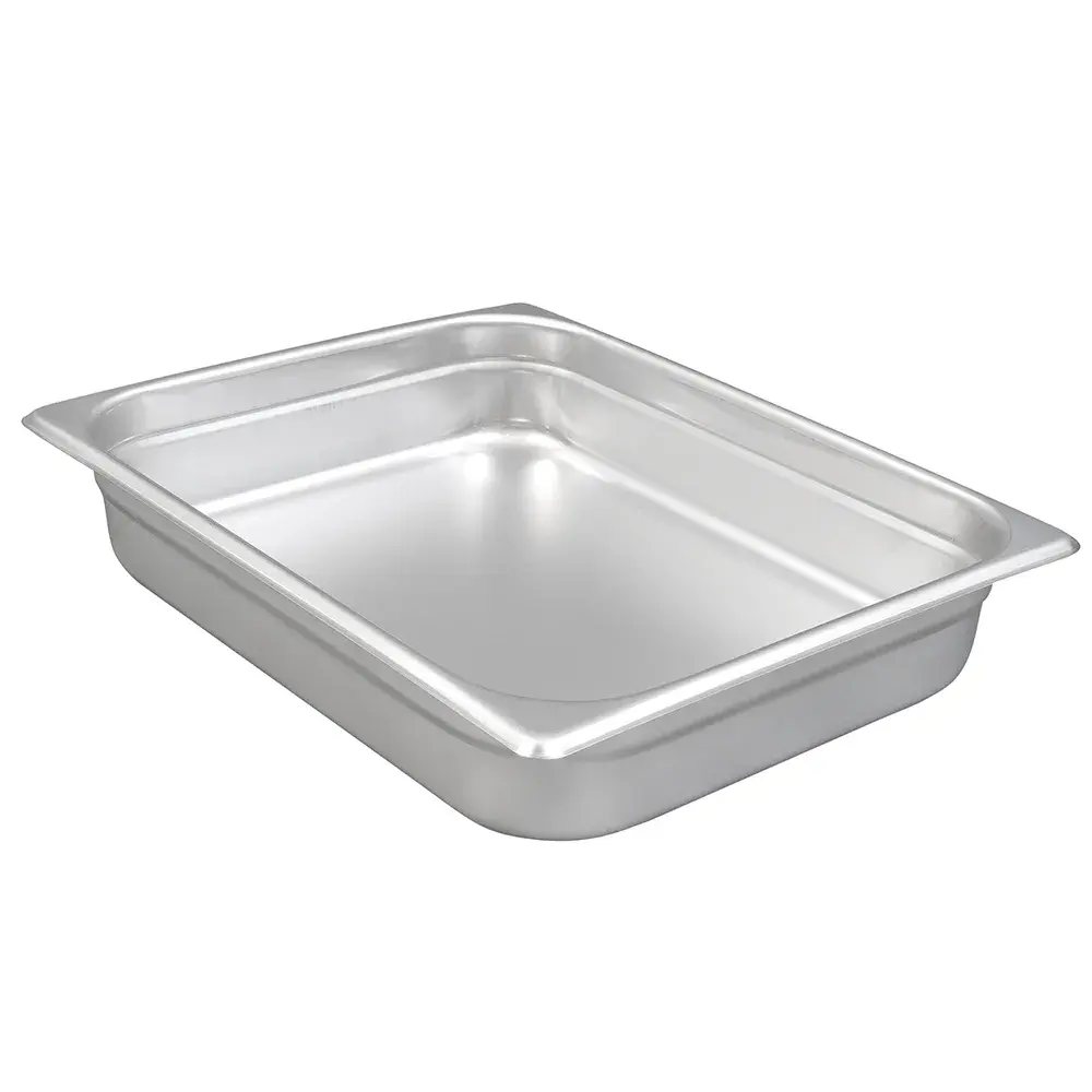 Winco SPJL-202 Half Size Steam Pan, Stainless