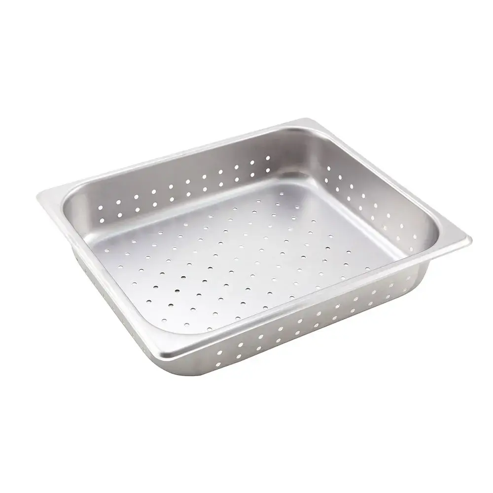 Winco SPHP2 Half Size Steam Pan, Stainless