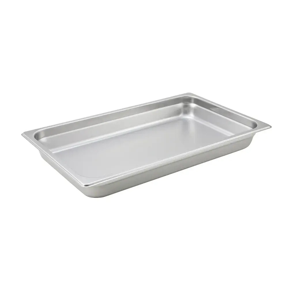 Winco SPJH-101 Full Size Steam Pan, Stainless