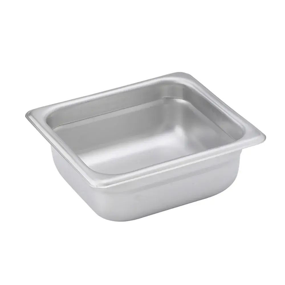 Winco SPJM-602 Sixth Size Steam Pan, Stainless