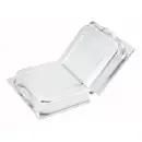 Winco C-HDC Full Size Steam Pan Cover w/ Handle, Stainless Steel