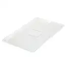 Winco SP7200C 1/2 Size Food Pan Cover w/ Handle, Polycarbonate, Clear