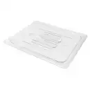 Winco SP7200S 1/2 Size Solid Food Pan Cover, Polycarbonate