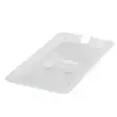 Winco SP7300C 1/3 Size Poly-Ware Food Pan Cover, Slotted, Polycarbonate