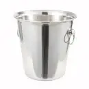 Winco WB-4 8" Wine Bucket - Stainless Steel, Mirror Finish