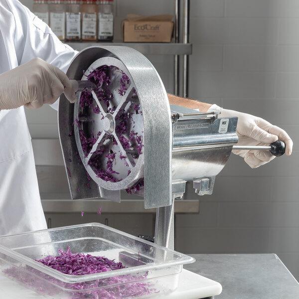 Nemco 55200AN-2 Easy Slicer with 5/16" Fruit / Vegetable Shredder