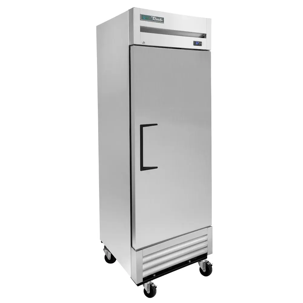 True T-19-HC 27" One Section Reach In Refrigerator, (1) Right Hinge Solid Door, 115v