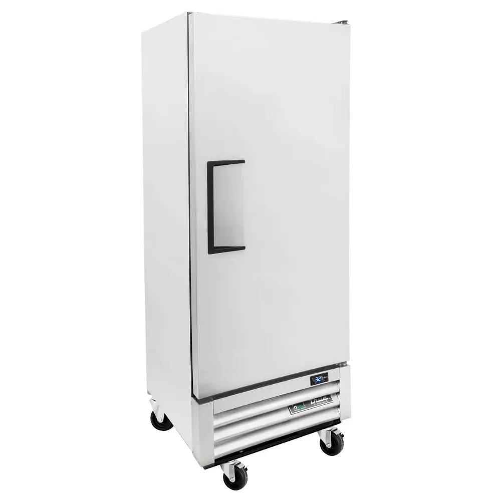True T-12-HC 25" One Section Reach In Refrigerator, (1) Right Hinge Solid Door, 115v