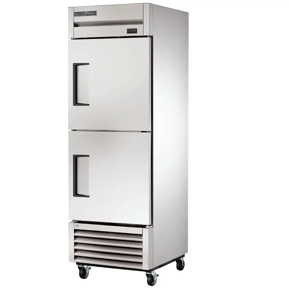True T-23-2-HC 27" One Section Reach In Refrigerator, (2) Right Hinge Solid Doors, 115v