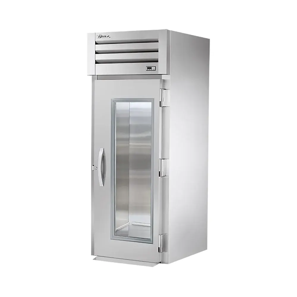 True STG1RRI-1G-HC 35" One Section Roll In Refrigerator, (1) Right Hinge Glass Door, 115v
