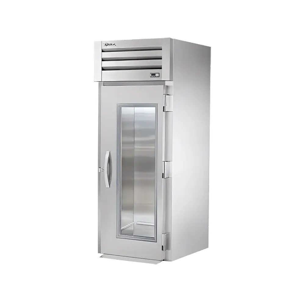 True STA1RRI-1G-HC 35" One Section Roll In Refrigerator, (1) Right Hinge Glass Door, 115v