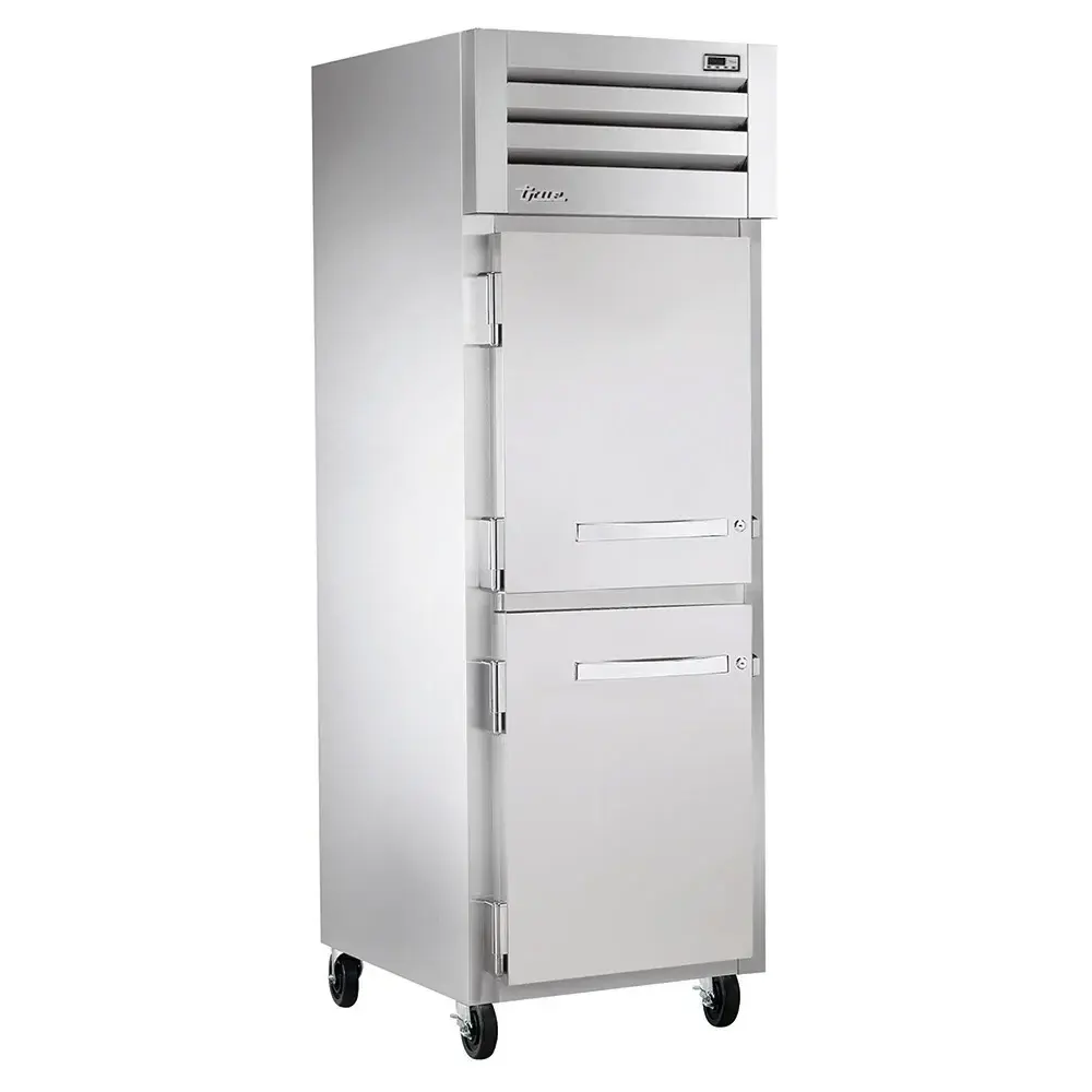 True STR1R-2HS-HC LH 28" One Section Reach In Refrigerator, (2) Left Hinge Solid Doors, 115v
