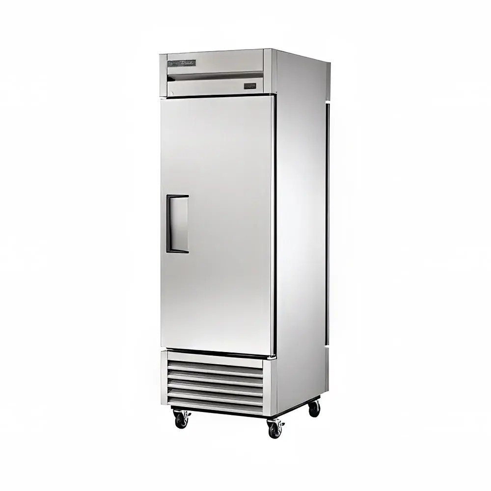 True T-23PT-HC 27" One Section Pass Thru Refrigerator, (2) Right Hinge Solid Doors, 115v