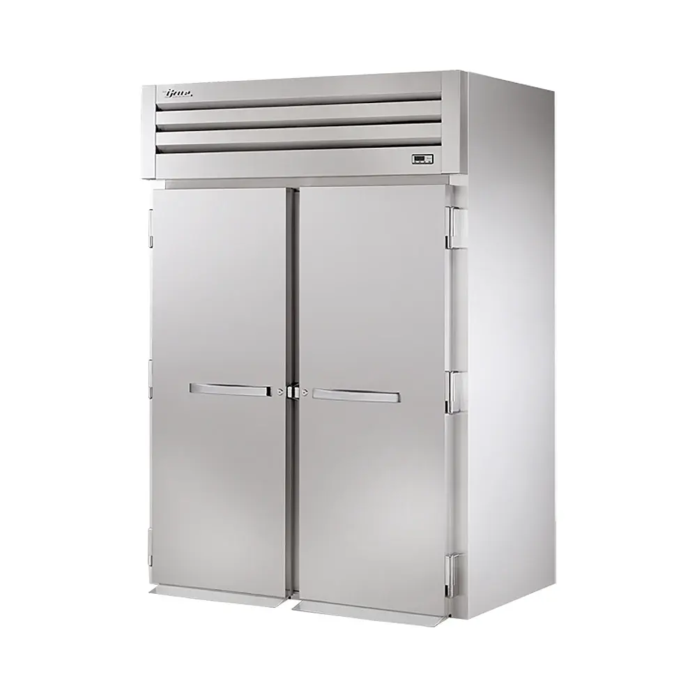 True STR2RRI-2S-HC 68" Two Section Roll In Refrigerator, (2) Left/Right Hinge Solid Doors, 115v