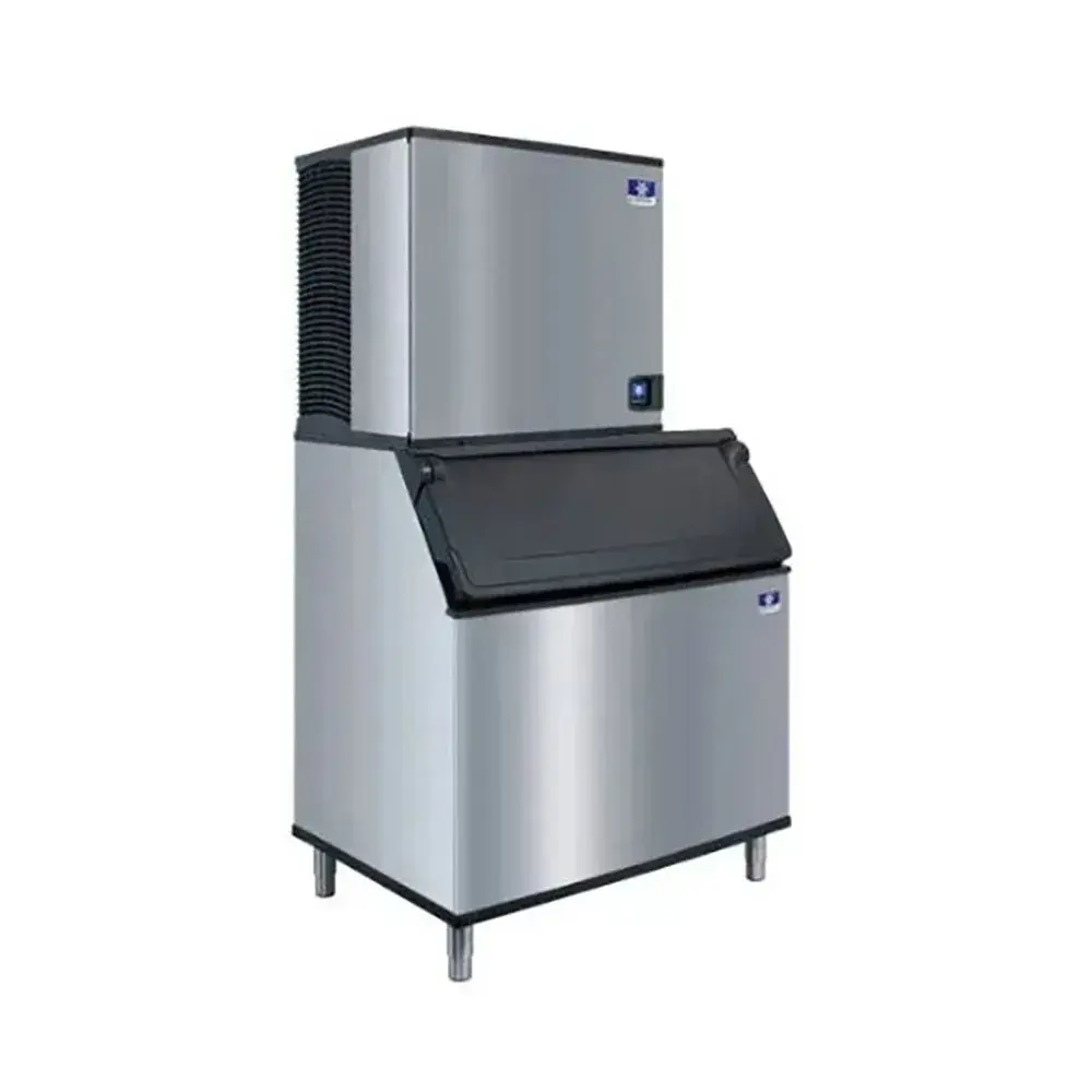 Manitowoc Ice IYT0900W/D970/K00470 785 lb Indigo NXT™ Half Cube Ice Machine w/ Bin - 882 lb Storage, Water Cooled, 208-230v