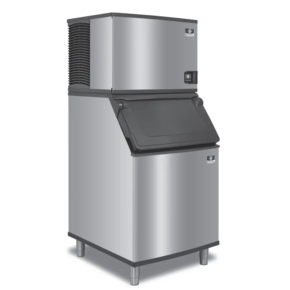 Manitowoc Ice IDT0500A/D400 520 lb Indigo NXT™ Full Cube Ice Machine w/ Bin - 365 lb Storage, Air Cooled, 115v