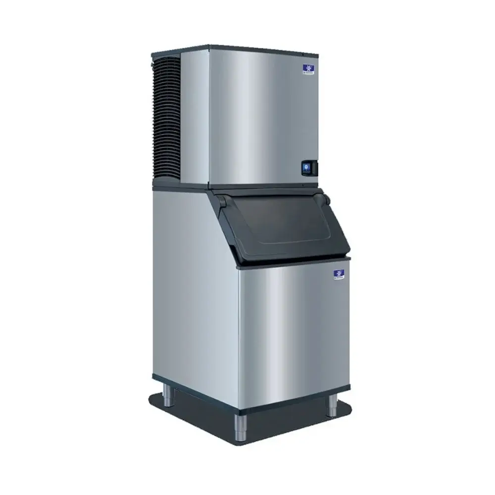 Manitowoc Ice IDT0900W/D970/K00470 780 lb Indigo NXT™ Full Cube Ice Machine w/ Bin - 882 lb Storage, Water Cooled, 208-230v