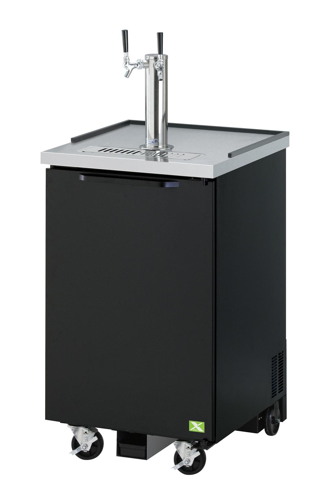 XBD-1SB-N6 1 Door Beer Dispenser- Black (24")