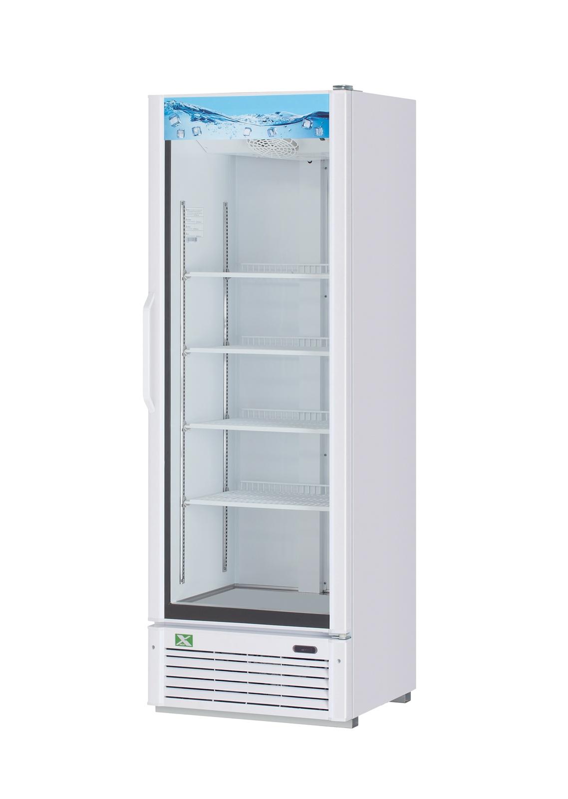 XGM-15W-N6 1 Door Glass Door Merchandiser- White