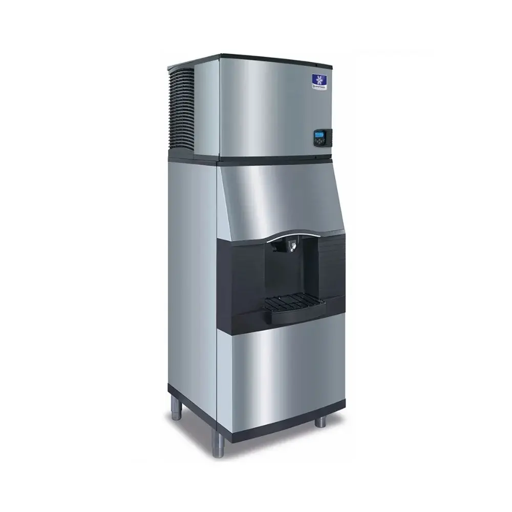 Manitowoc Ice IYT0300W/SFA292 310 lb Half Cube Ice Machine w/ Ice Dispenser - 180 lb Storage, Bucket Fill, 115v