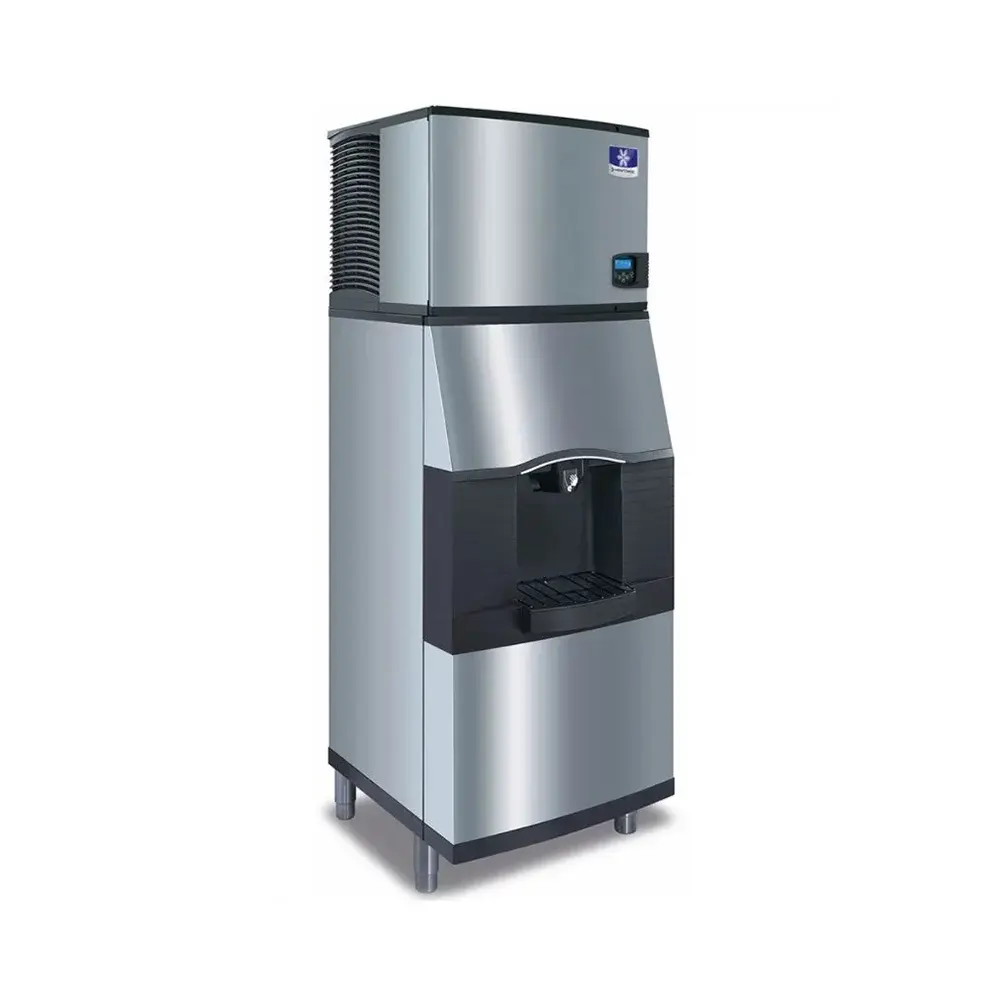 Manitowoc Ice IDT0300A/SPA312 305 lb Full Cube Ice Machine w/ Ice Dispenser - 180 lb Storage, Bucket Fill, 115v