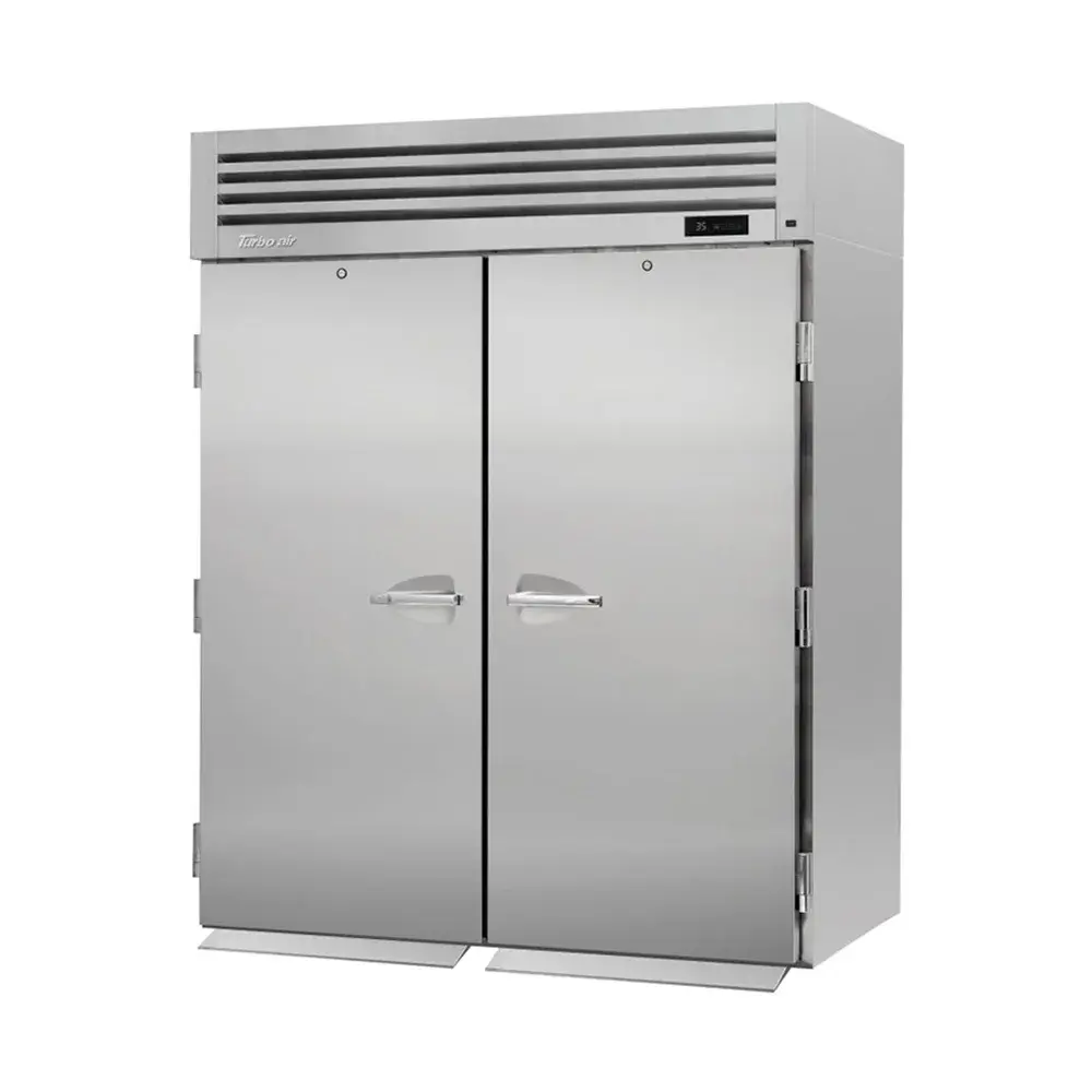 Turbo Air PRO-50R-RI-N-SH 66 7/8" Two Section Roll In Refrigerator, (2) Left/Right Hinge Solid Doors, 115v