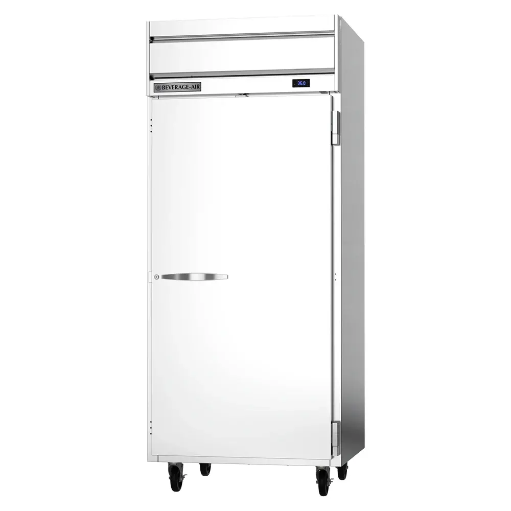 Beverage-Air HR1WHC-1S 35" One Section Reach In Refrigerator, (1) Right Hinge Solid Door, 115v
