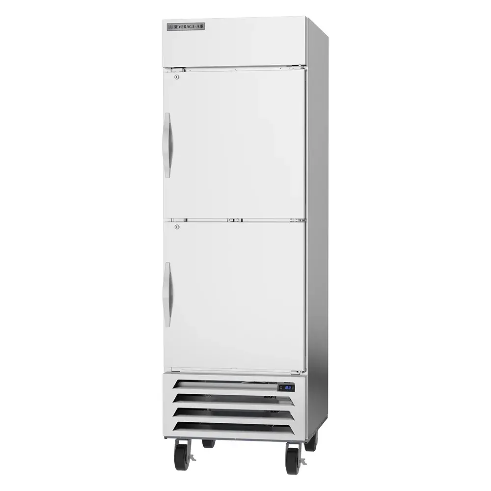 Beverage-Air HBR23HC-1-HS 27" One Section Reach In Refrigerator, (2) Right Hinge Solid Doors, 115v
