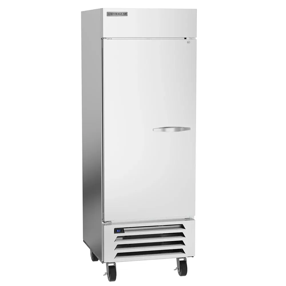 Beverage-Air HBR27HC-1 30" One Section Reach In Refrigerator, (1) Left Hinge Solid Door, 115v