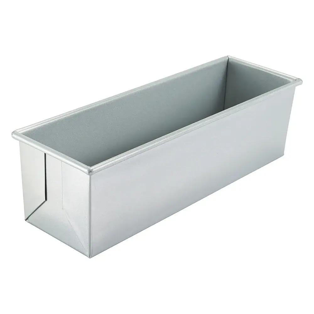 Winco HPP-15 1 1/2 lb Pullman Pan - 13"L x 4"W x 4"D, Aluminized Steel